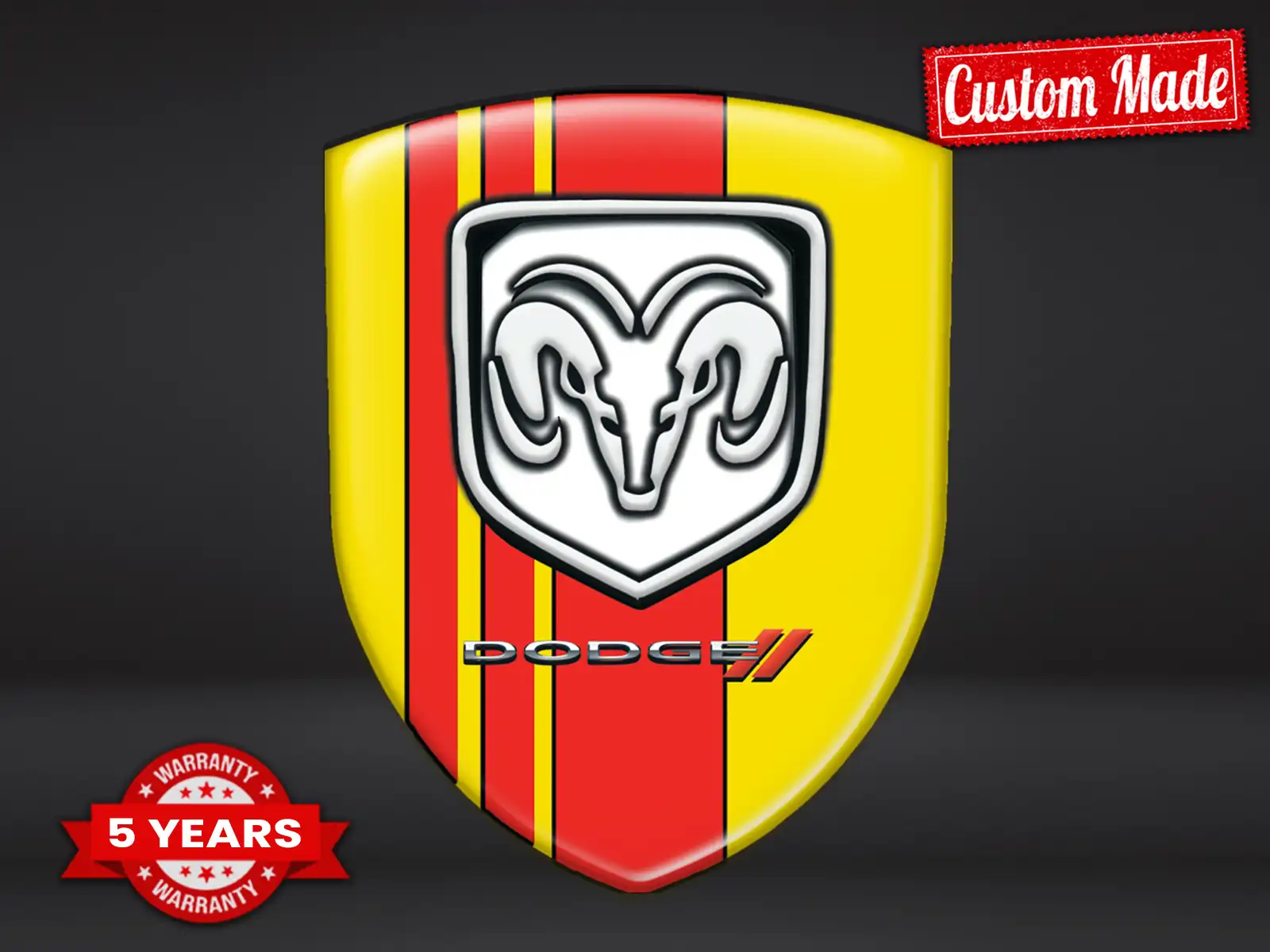 Dodge Custom Windshield Stickers Style Max Pro Durable